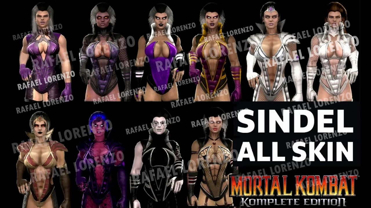 Mortal Kombat ALL SINDEL DLC MK Costume Skin PC Mod MK9 Komplete Edition MKKE update