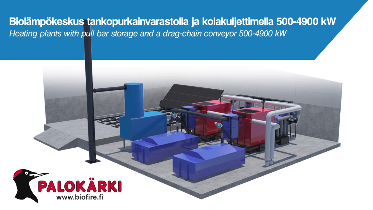 Kaukolämpölaitos - Tankopurkainjärjestelmän toimintaperiaate 500-4900 kW