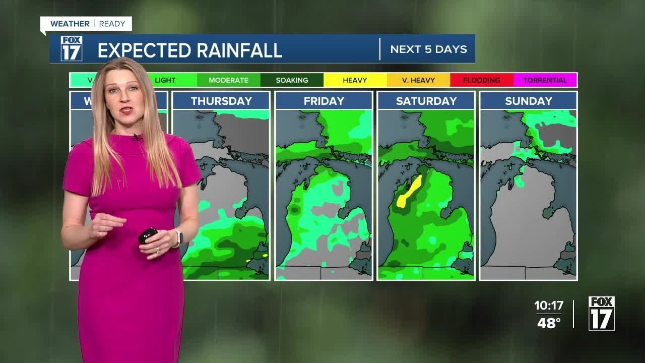 Wednesday Night Forecast: Scattered showers