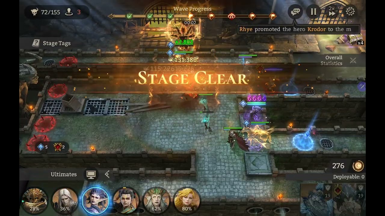 Malrick Trials | Level 4 red| smasher guard + no retreat | ft vlad dracula | Watcher of realms 