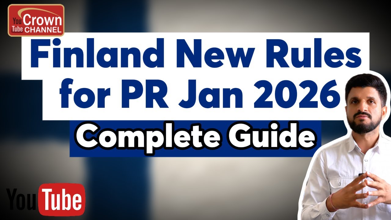 Finland Permanent Residence New Rules | Finland PR Latest Process 2026 | How To Get PR For Finland?