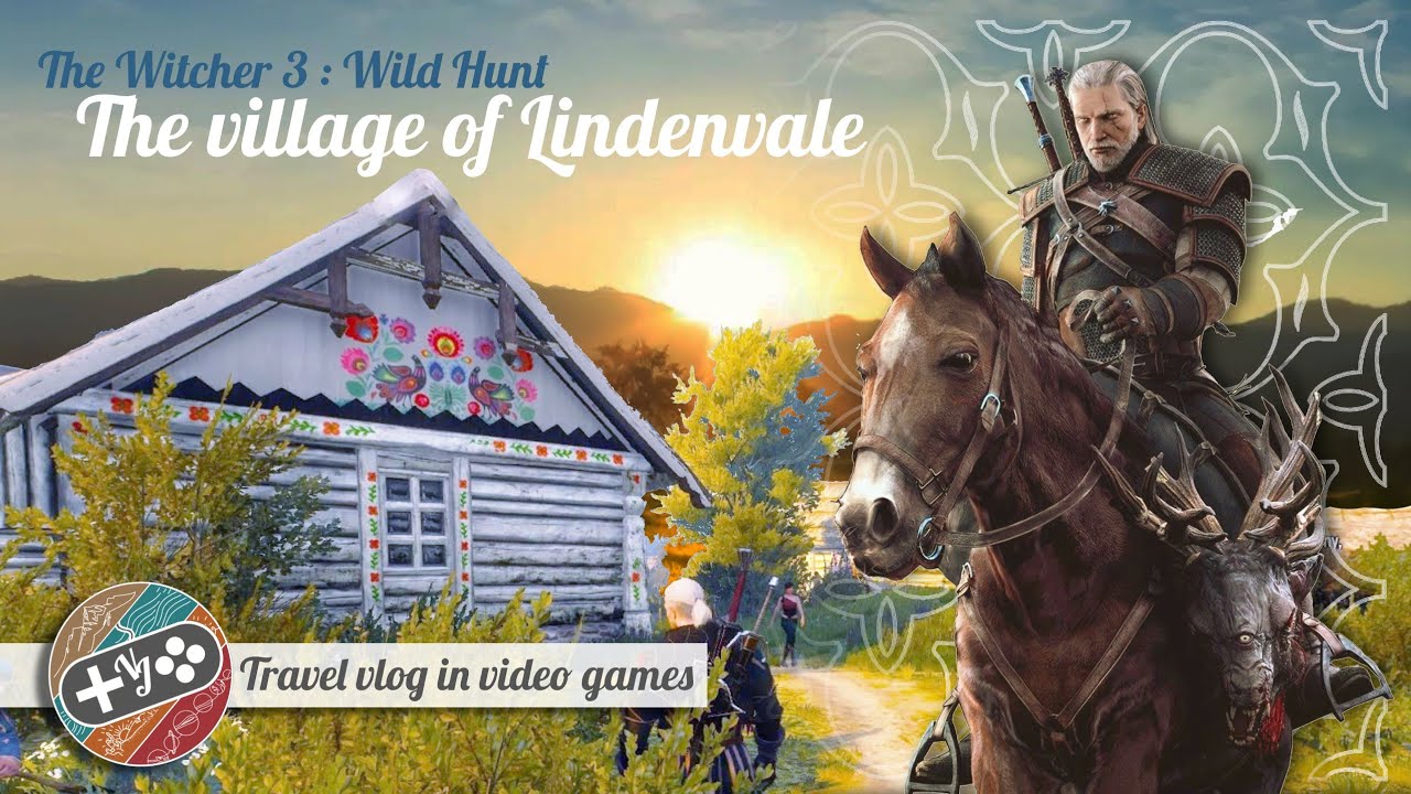 The Witcher 3 - The Village of Lindenvale - Walk across the map