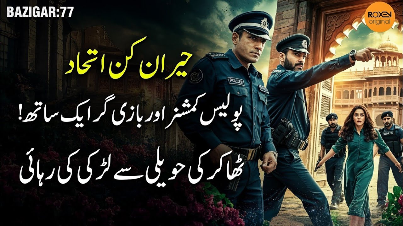 BAZIGAR | Ep 77 | Hairan Kun Ittehad - Commissioner Aur Bazigar Sath Sath!