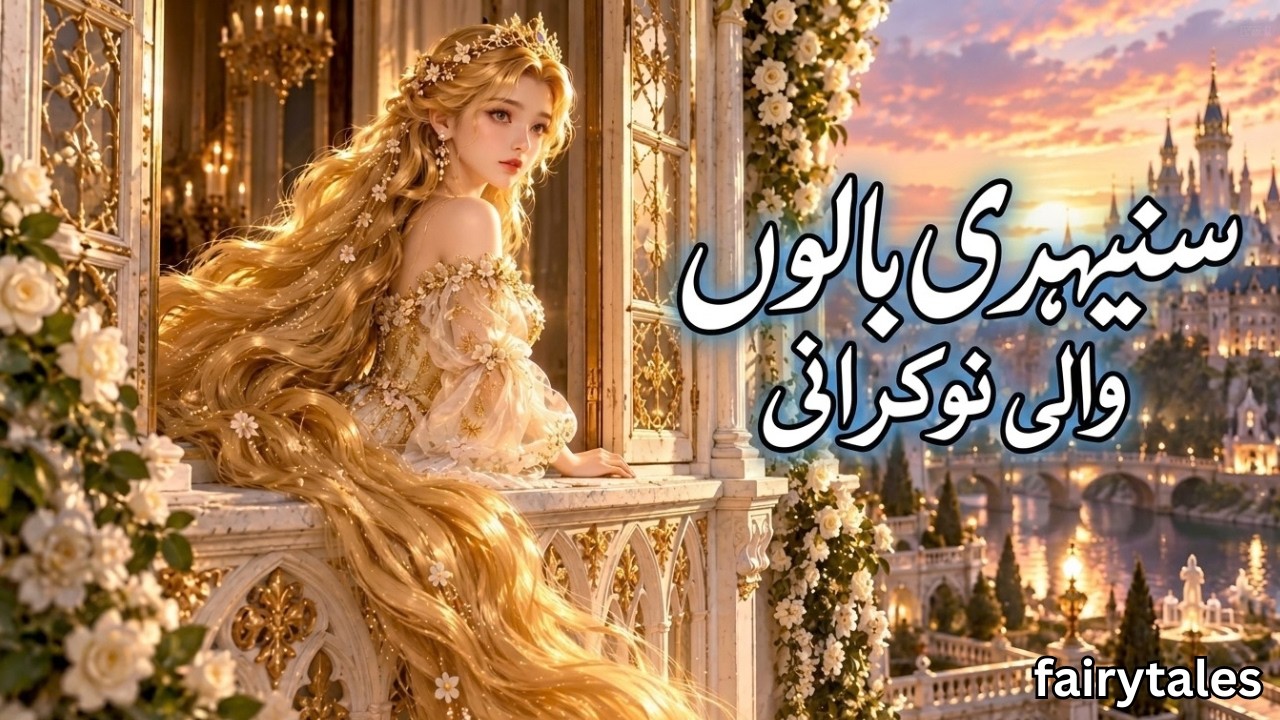 Golden Hair Princess | Sunehri Baal Wali Shehzadi | Urdu Fairy Tales | Hindi Kahani