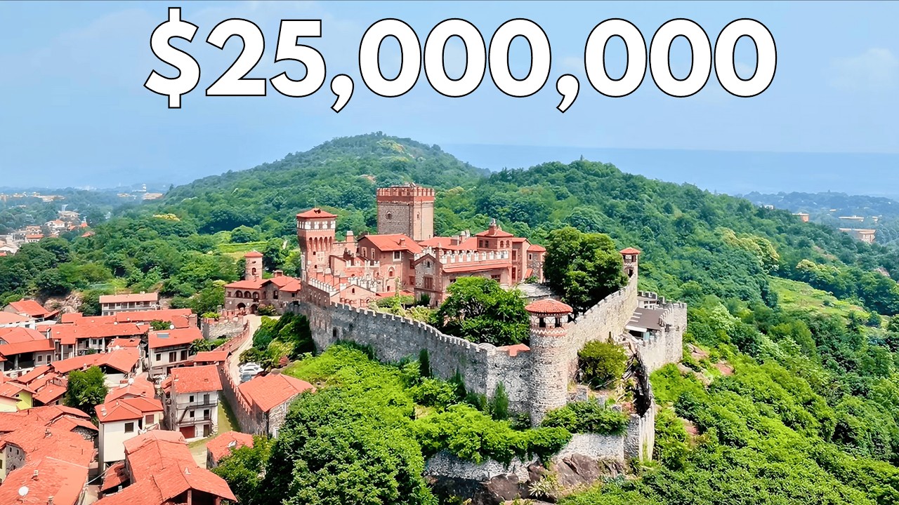 Inside a 25,000,000€ Medieval Castle in Italy!