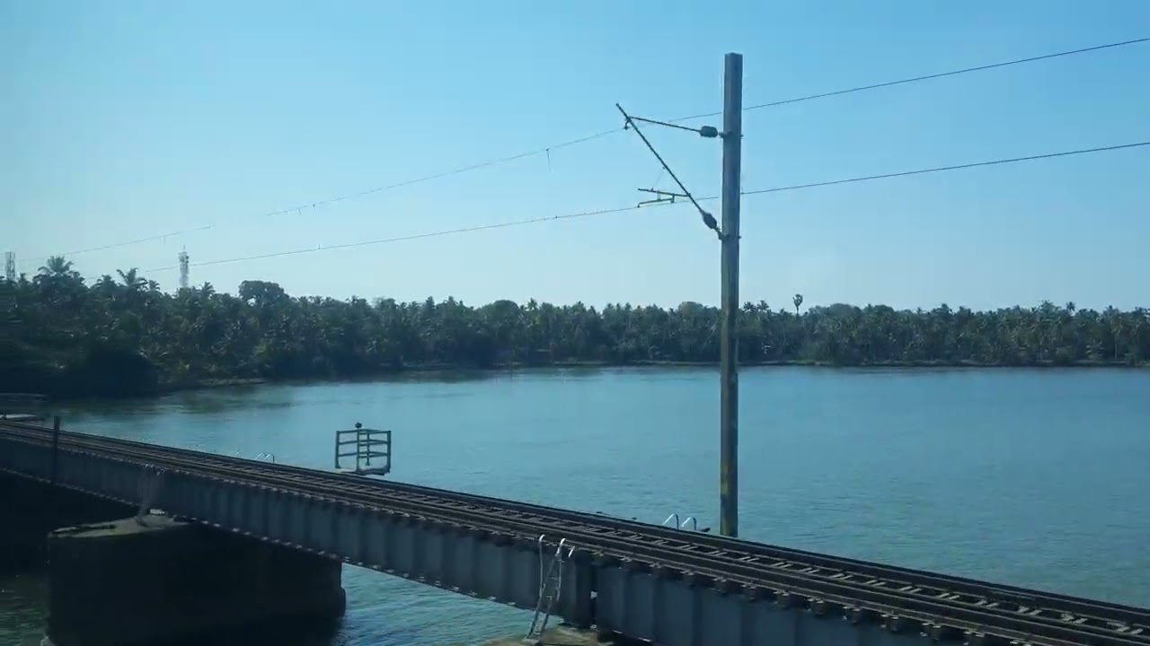 Ernakulam to Trivandrum train travel - Natural Scene