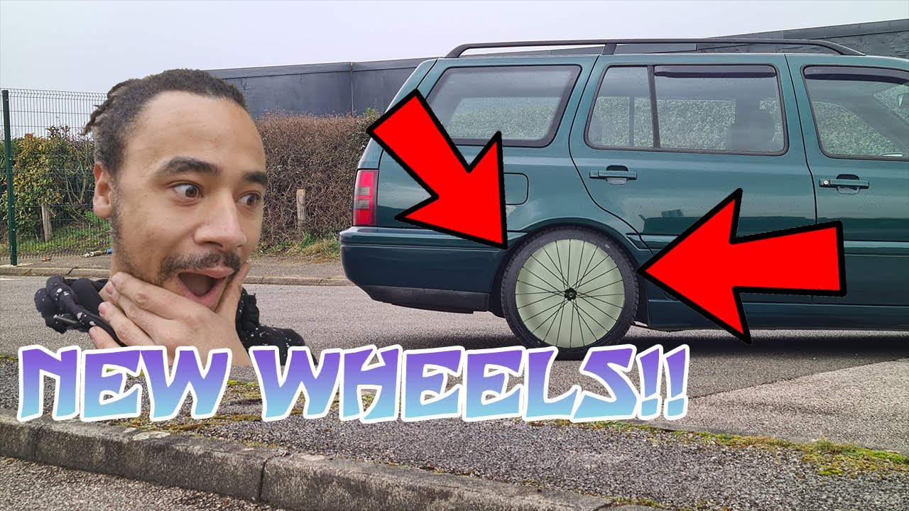 MY MK3 GOLF ESTATE FINALLY GETS WHEELS!! - Project: One - episode 17