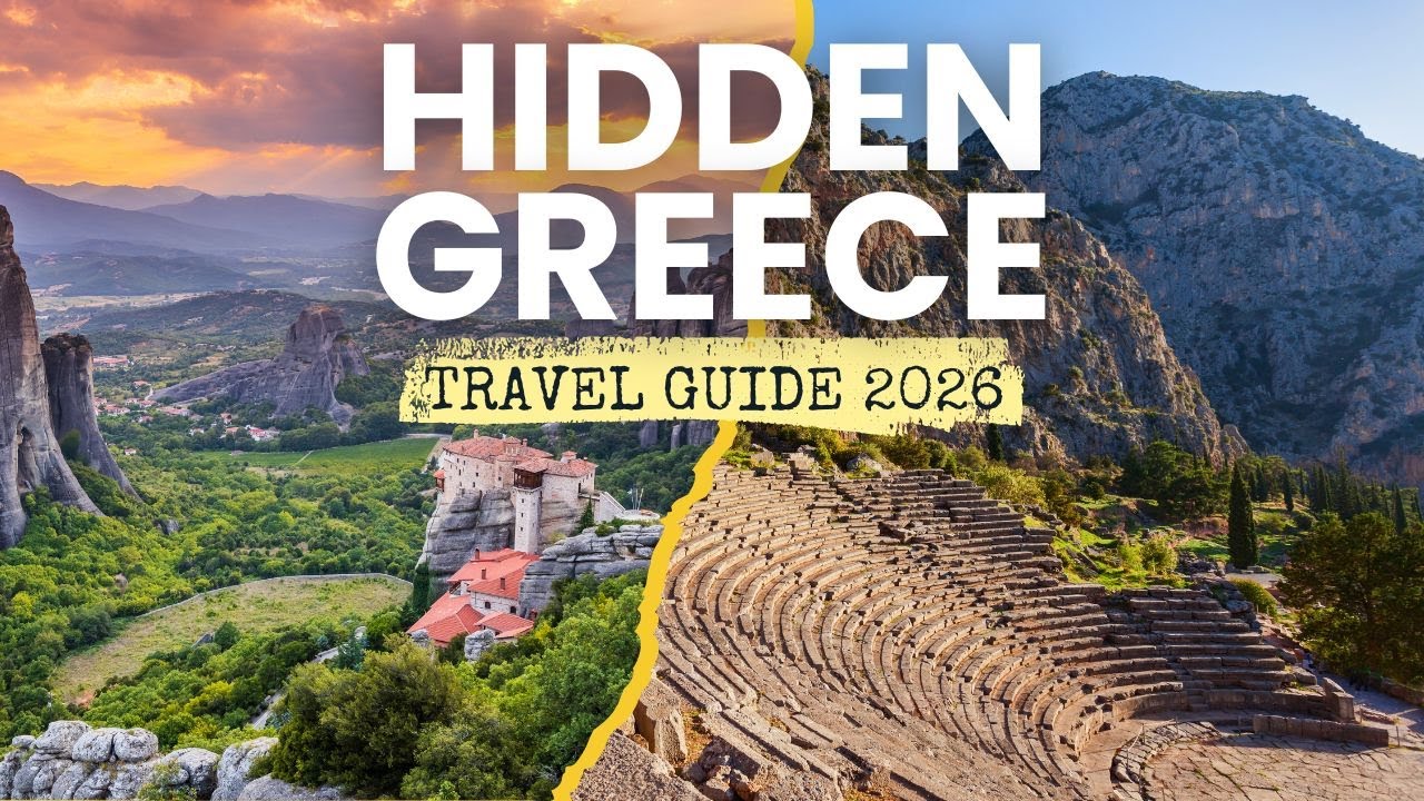 Hidden Greece - Travel Guide 2026 - Unforgettable Locations! 🏞️⛰️