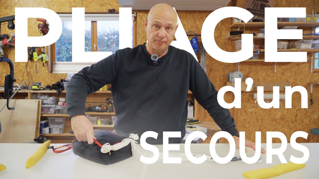 Pliage du secours Angel V2 de chez Ozone