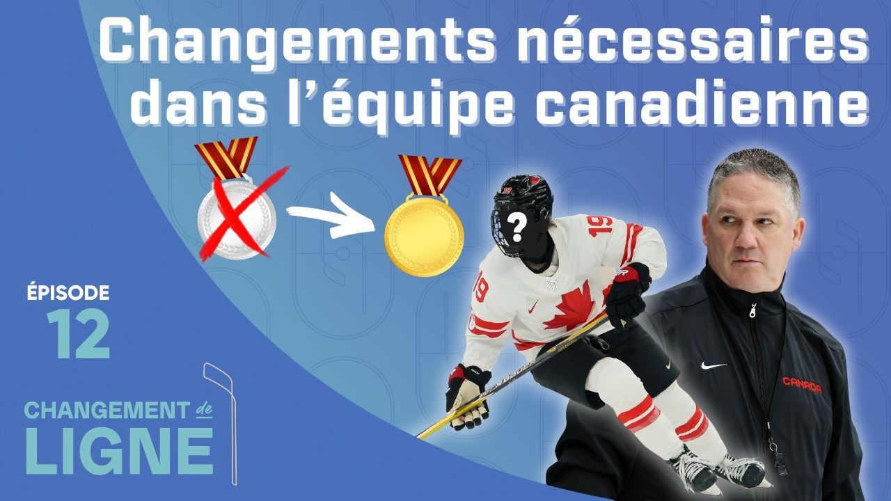 Une médaille d'argent et plusieurs questions | Changement de ligne 🏒