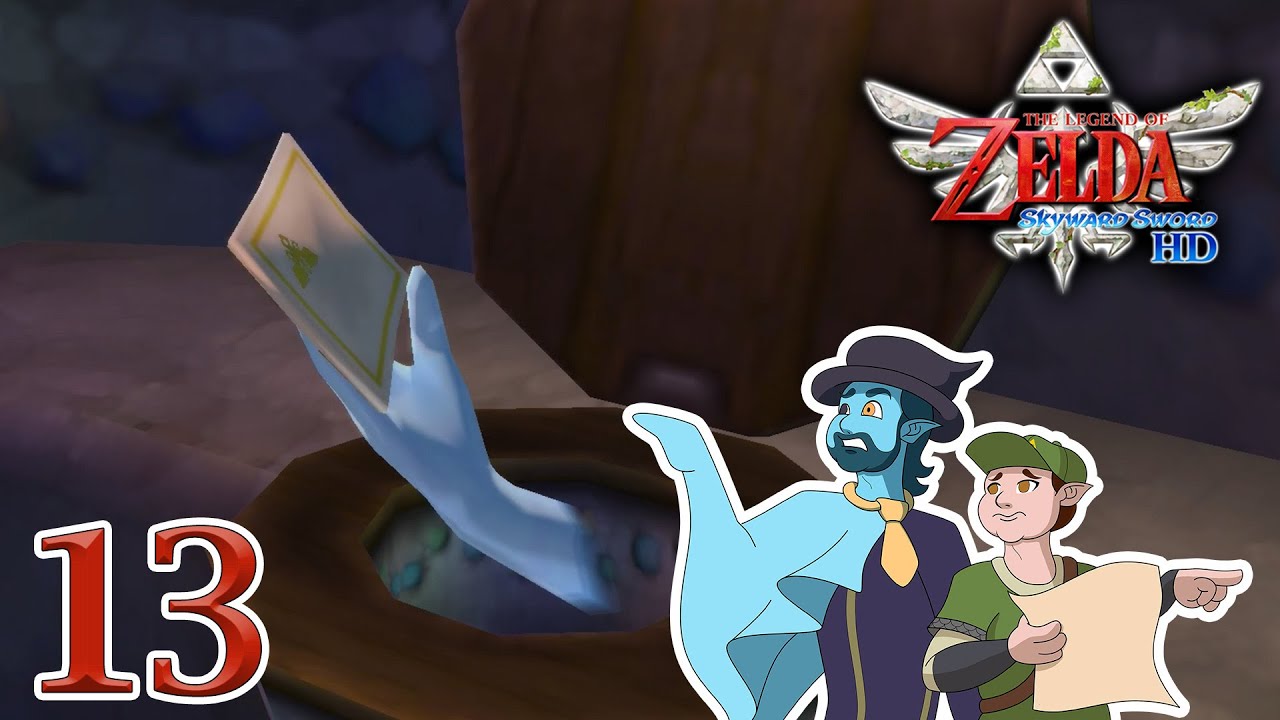 Toilet Ghosts and Other Short Quests | The Legend of Zelda: Skyward Sword Ep. 13