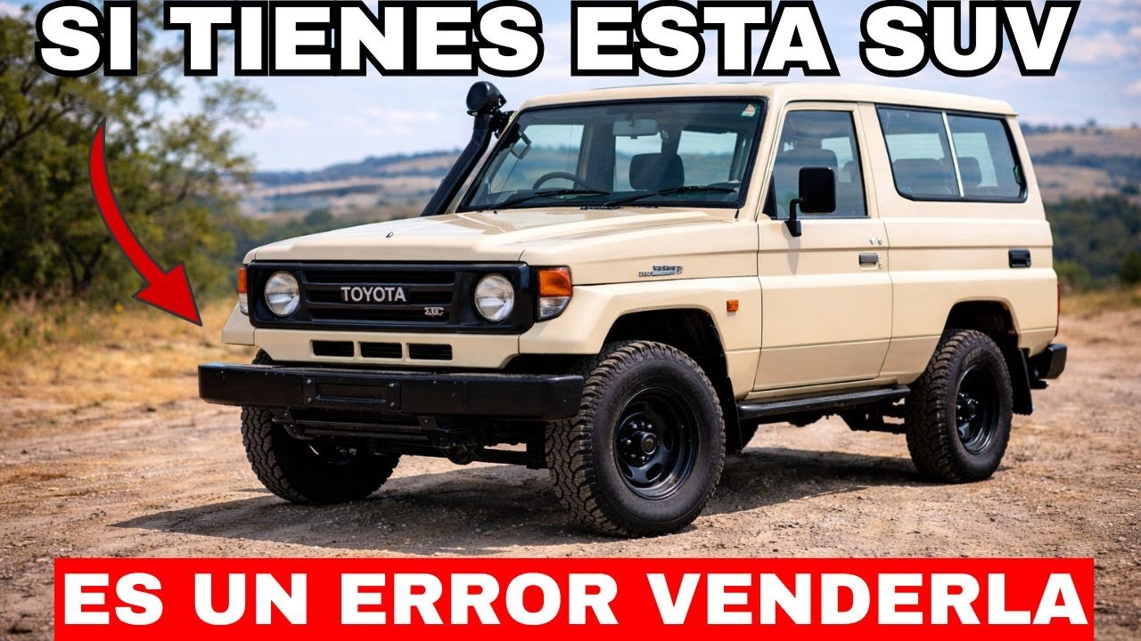 5 Camionetas SUV de los 80 que Hoy Serían IMPOSIBLES de Fabricar 😱