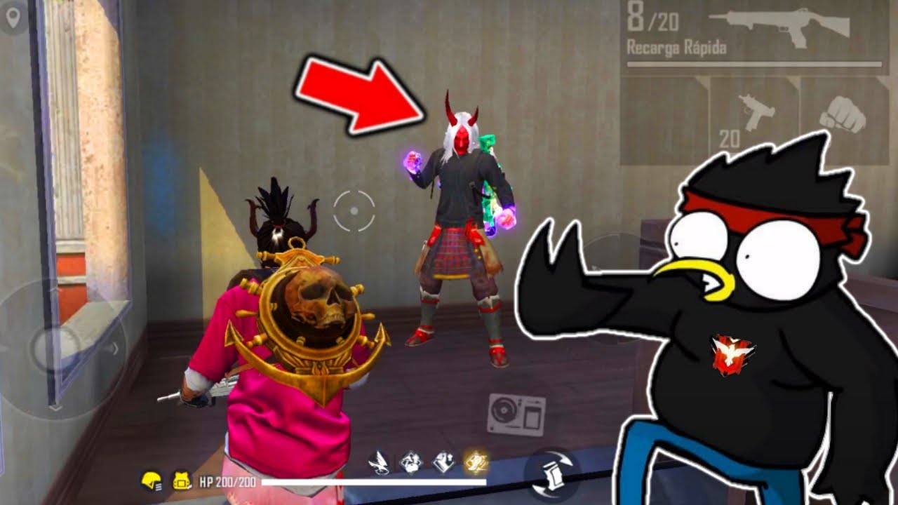 Ese es el diablo we no mames.... #FreeFire Random WardingYT