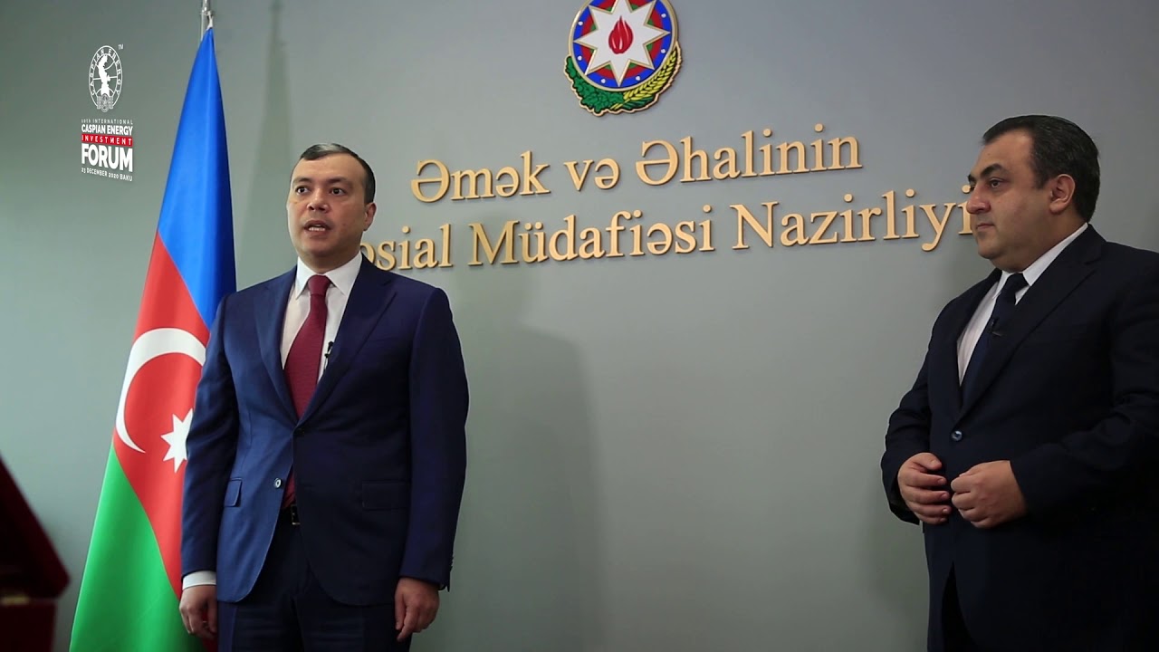 Əmək və əhalinin sosial müdafiəsi naziri Sahil Babayev mükafata layiq görülüb.