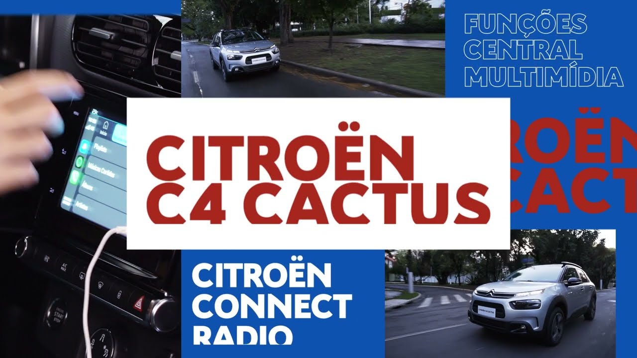 C4 CACTUS: Citroën Connect Radio - Espelhamento Whatsapp
