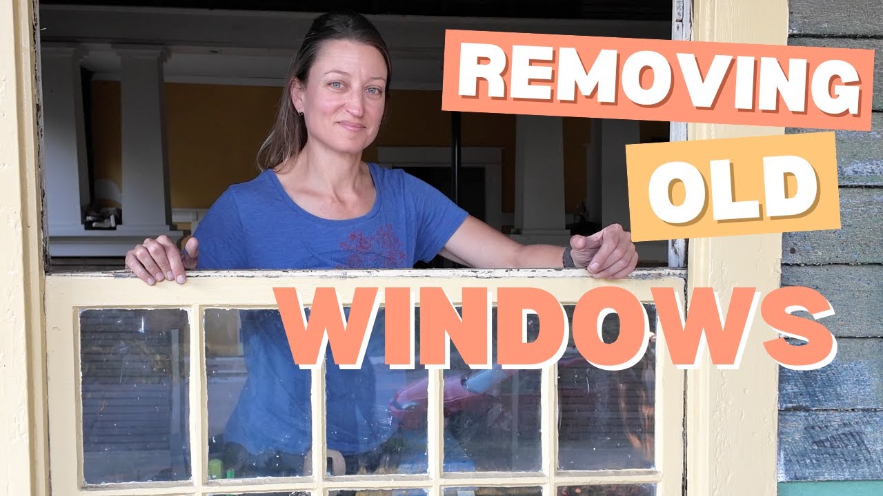 Don't Break your Windows! (How to remove old window sashes)