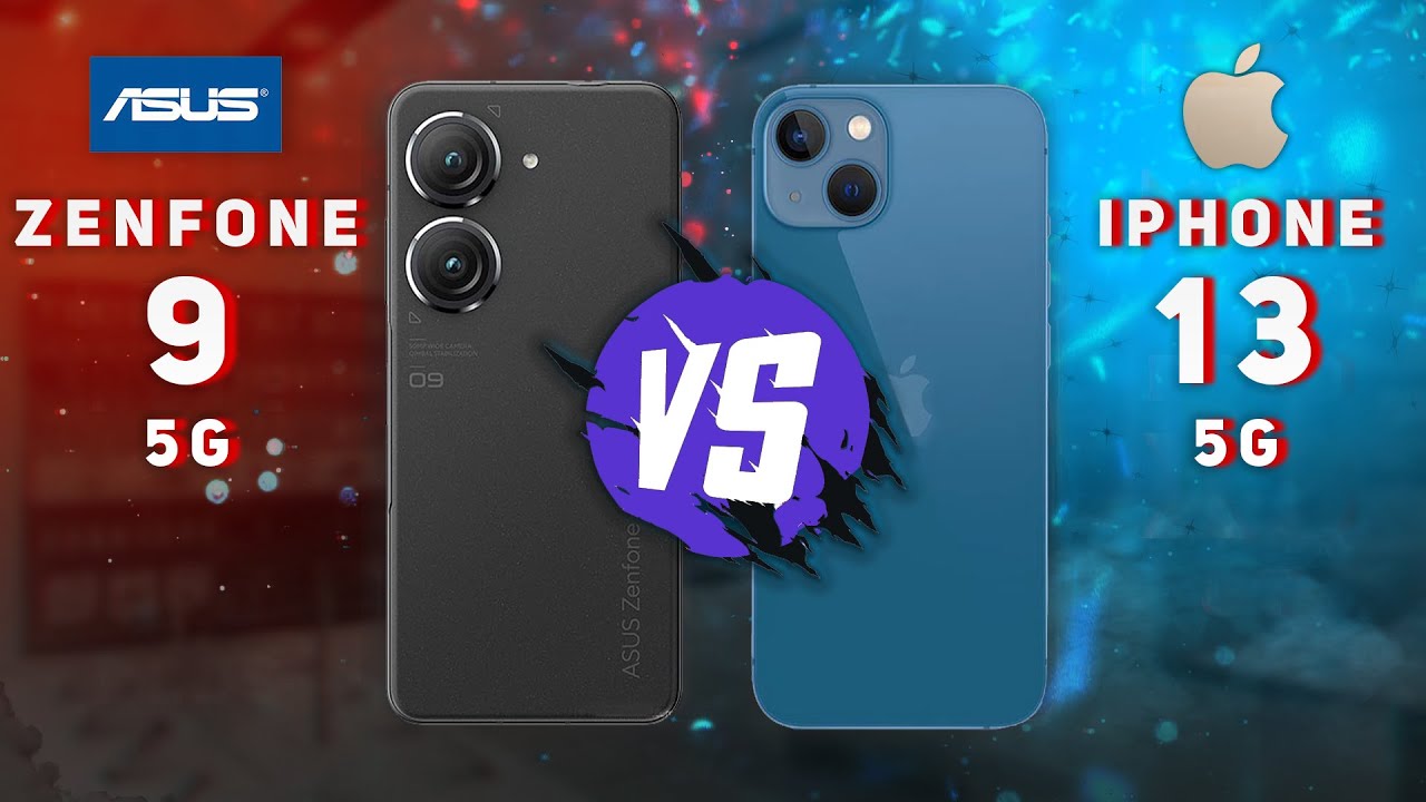 Asus Zenfone 9 vs iPhone 13