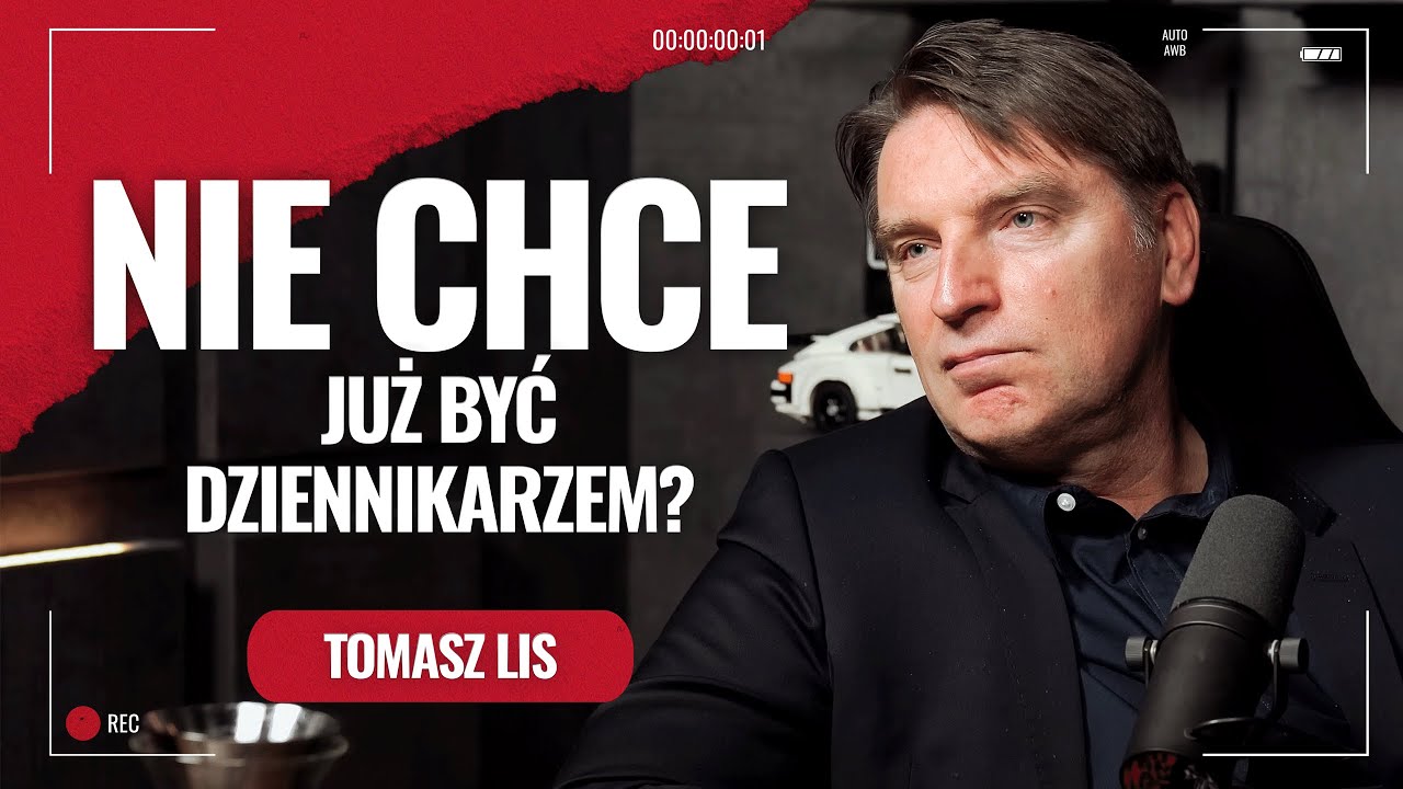 Tomasz Lis. Nie chce być już dziennikarzem?
