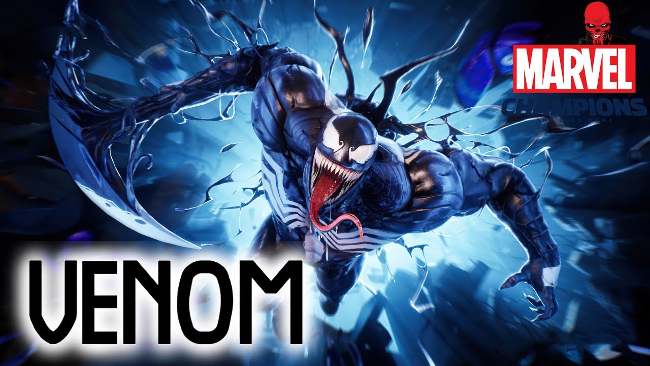 😠ANALIZANDO VILLANOS😠 - VENOM - Marvel Champions - MoverFichaMC - JUEGO de CARTAS