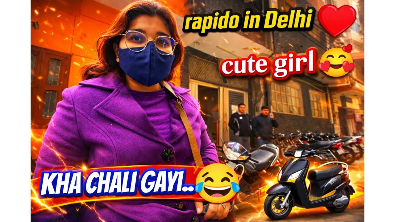 Kha Chale Gaye? 😱 | Rapido Ride in Delhi Vlog 😂 | Funny & Viral Moment