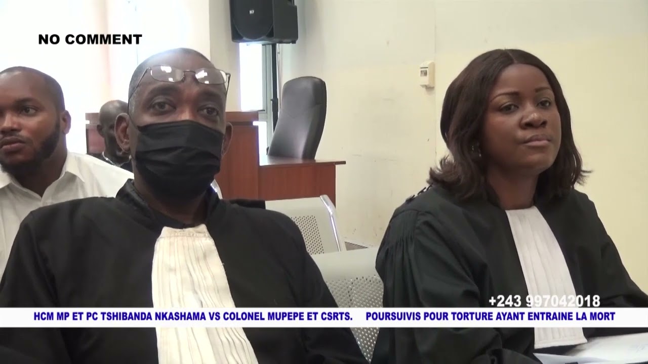 La plaidoirie de Maitre Landry PONGO WONYA dans la défense du Capitaine Morgan SHONGO ONAWELO