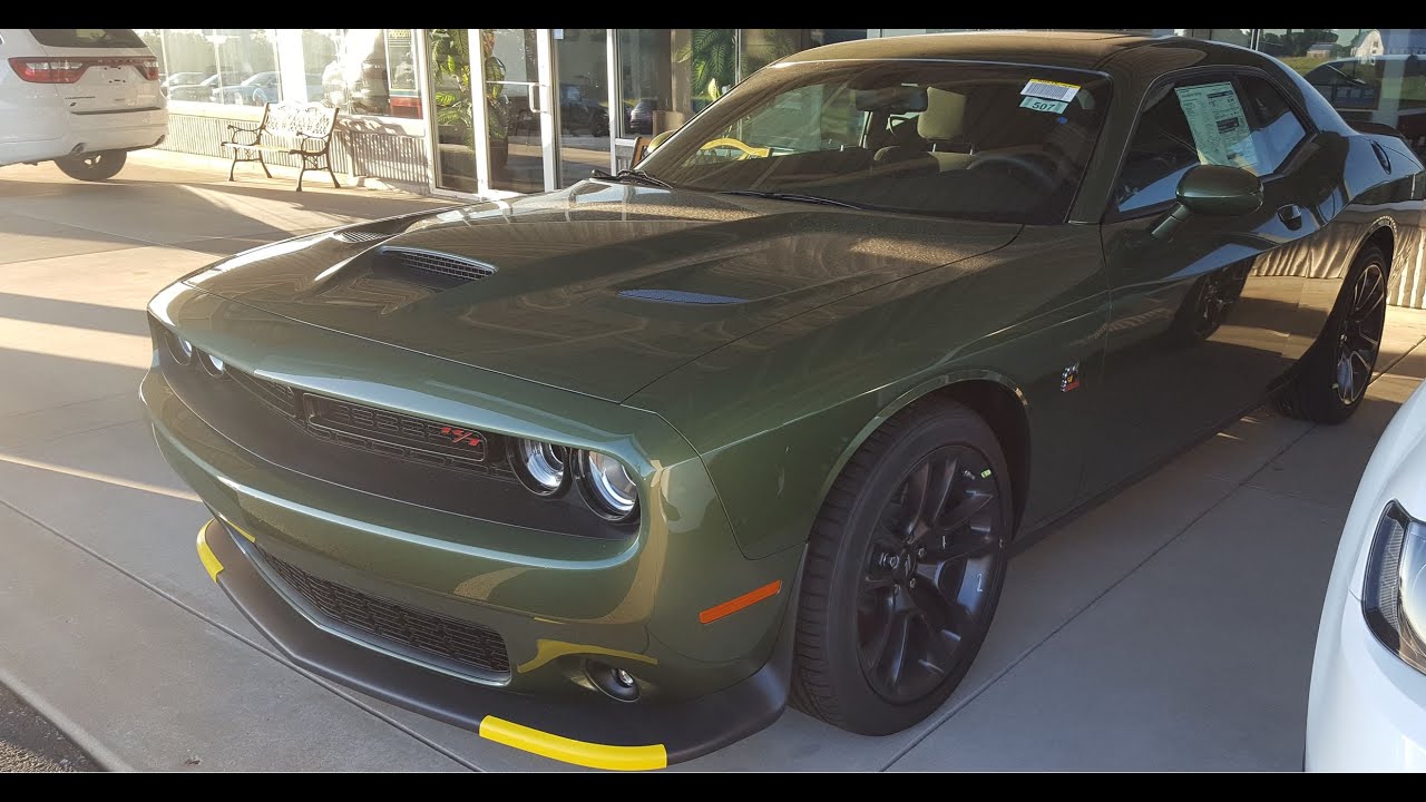 2020 Dodge Challenger RT 392 Scat Pack F8 Green FULL Walk Around