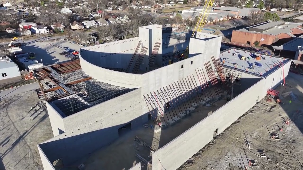 Sapulpa High School Construction Drone Video: January 2026