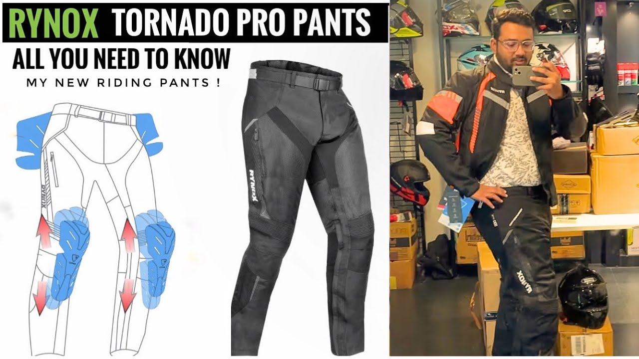 Rynox Tornado Pro Pants | All You Need To Know | My New Riding Pants ! @bikehalt 