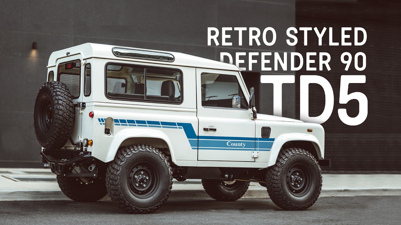 Ретро-стилизованный Defender 90 TD5 от Brooklyn Coachworks