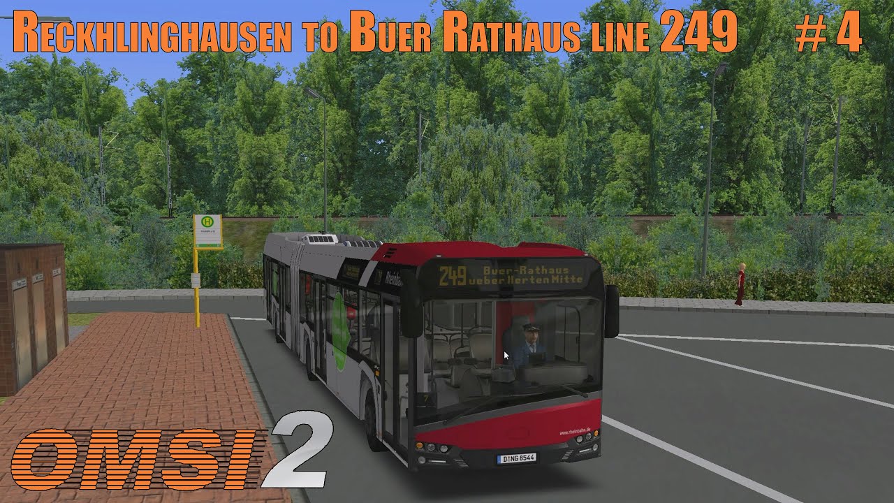 OMSI 2 Add-On Metropole Ruhr - Reckhlinghausen to Buer  Rathaus ( Line 249 ) # 4.