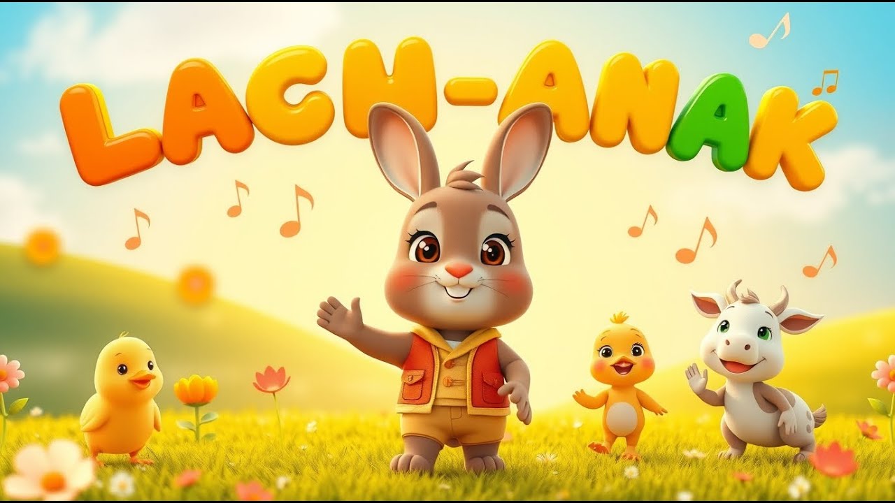 Kring Kring ada Speda – Kelinci Coklat & Hewan Lucu Menari | Lagu Anak 3D Ceria