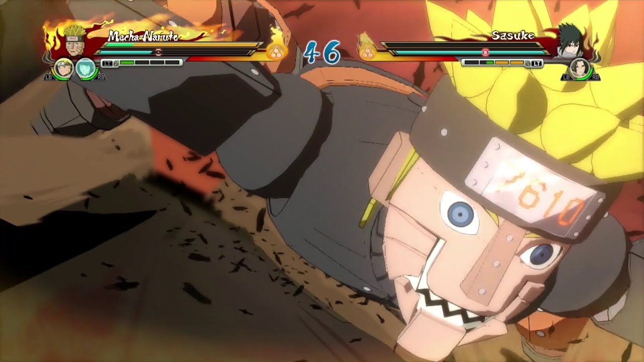Naruto: Ultimate Ninja Storm Revolution - Mecha Naruto Gameplay [1080p HD]