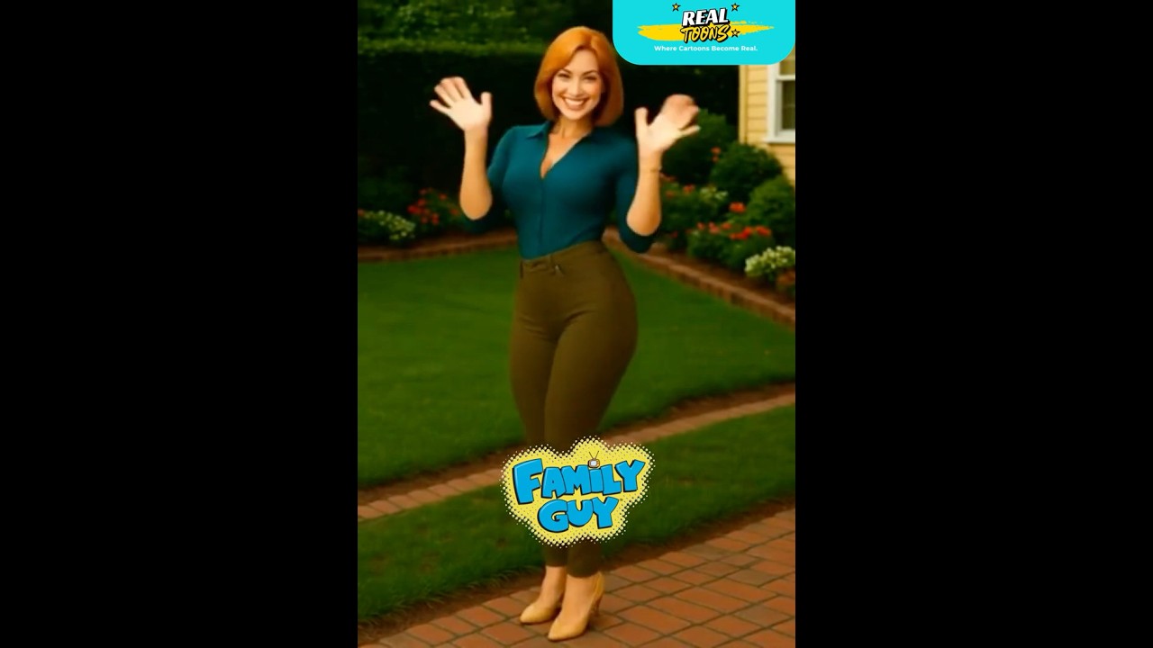 Family Guy Turn Real 😱 Stunning AI Cartoon-to-Realistic Transformation #RealToons