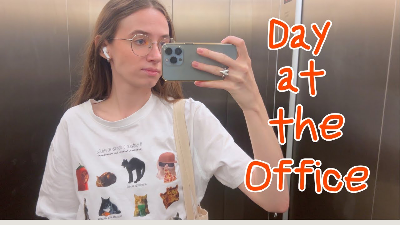 vlog | один день в офисе