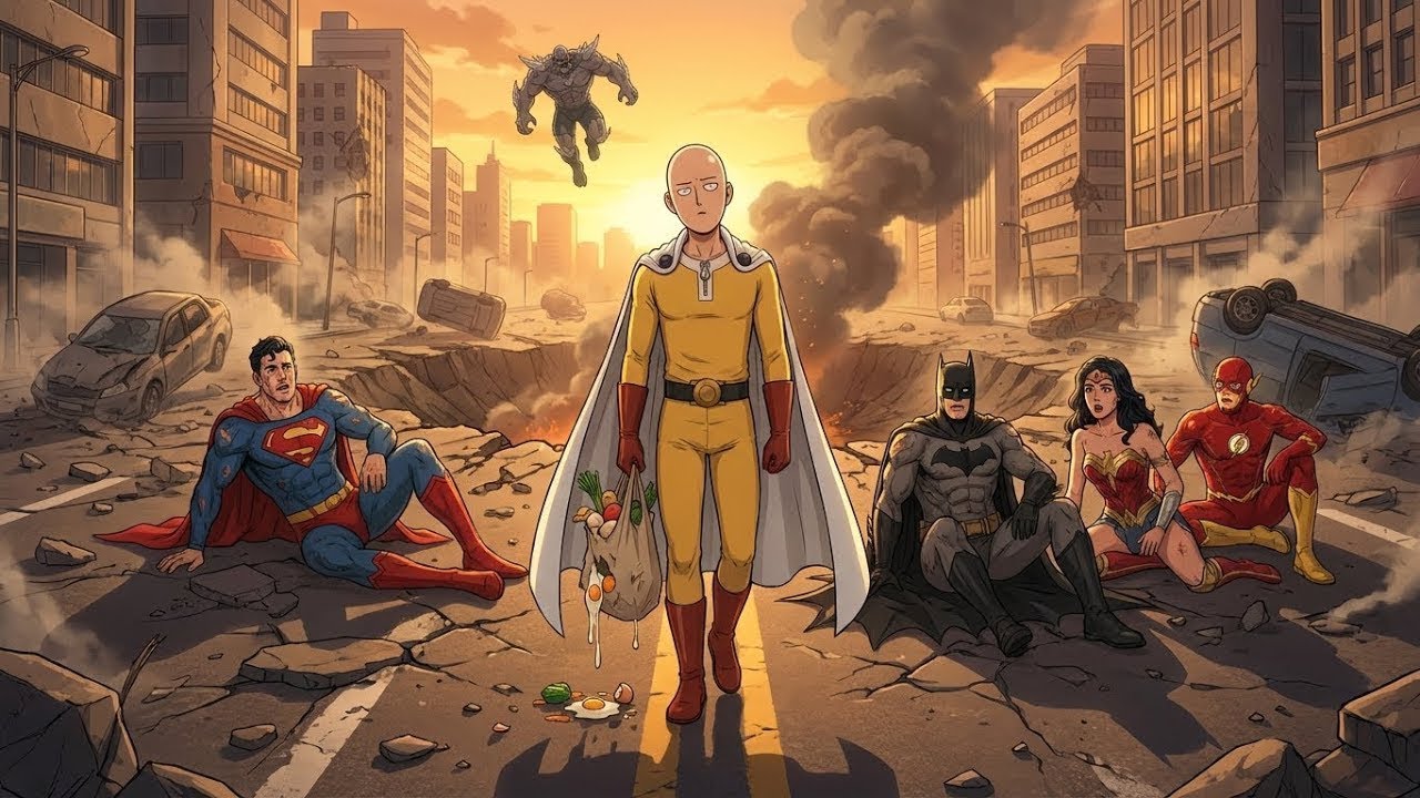 What If Saitama landed in DC Universe ? REMAKE