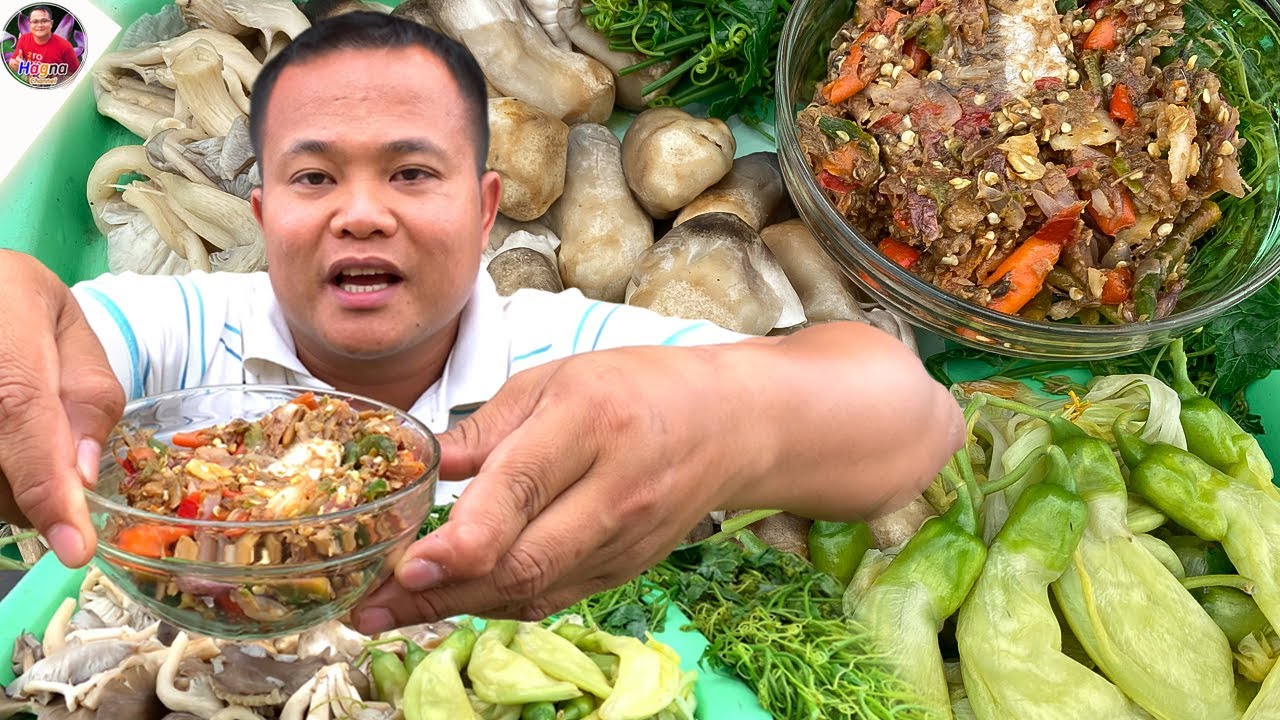 นึ่งเห็ดลวกผัก แจ่วปลาร้าต่อนหน้าตาบ้านๆ ความแซ่บระดับภัตตาคาร