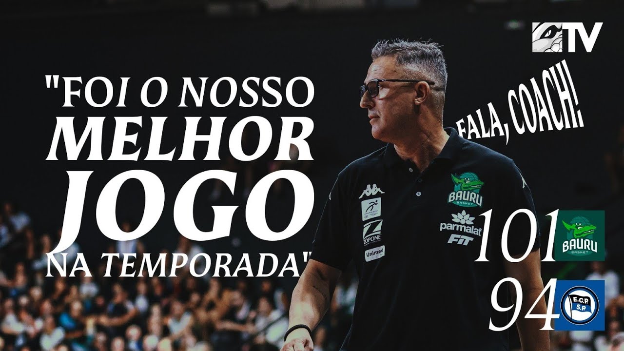 Entrevistas pós-jogo com Paulo Jaú, Alex Garcia e Vithinho Lersch 