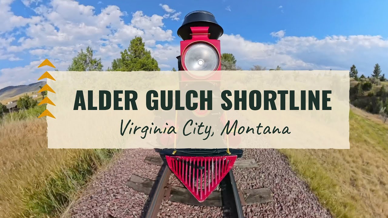All Aboard the Alder Gulch Shortline Railroad in Virginia City, Montana