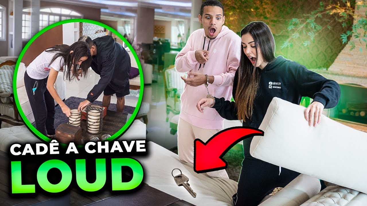 TODOS ALGEMADOS ATÉ ACHAREM A CHAVE ESCONDIDA NA LOUD!!