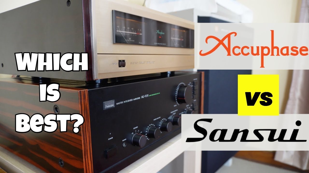 Vintage Hi End Audio Showdown! Sansui vs Accuphase