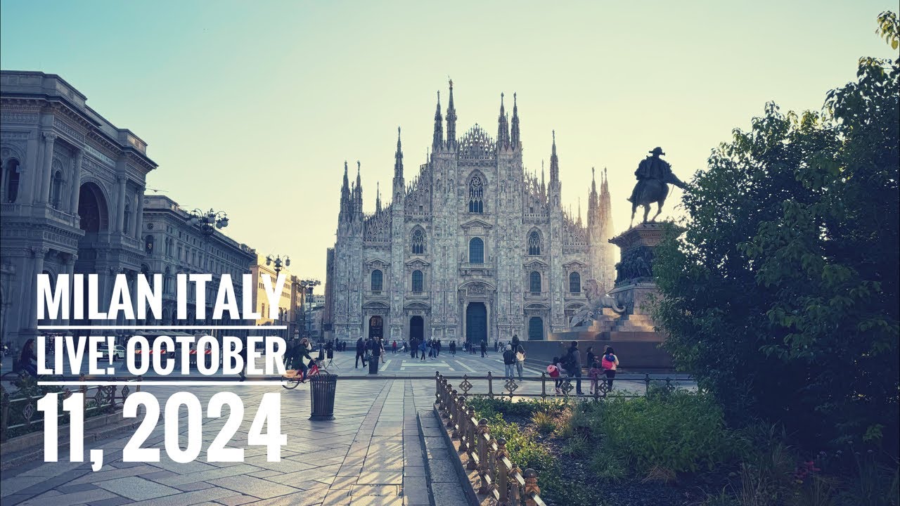 Milan Italy Live today  October 11, 2924 ( The Center )