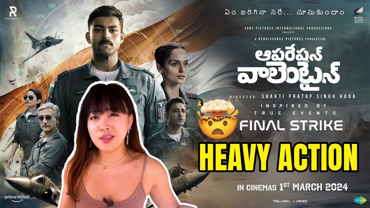 Operation Valentine | Official Trailer Reaction | Varun Tej, Manushi Chhillar