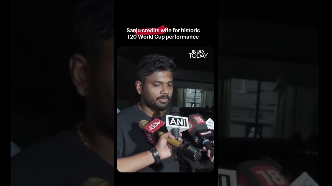 Sanju Samson Credits Wife&rsquo;s Support After Winning ICC T20 World Cup 2026 Man Of The Series
