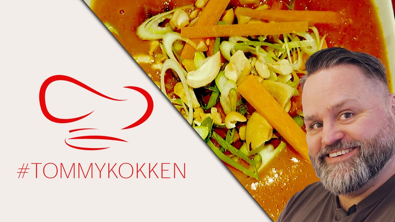 Hot kyllingsuppe med kokosmelk og eple | Varmende og smaksrik vintermiddag