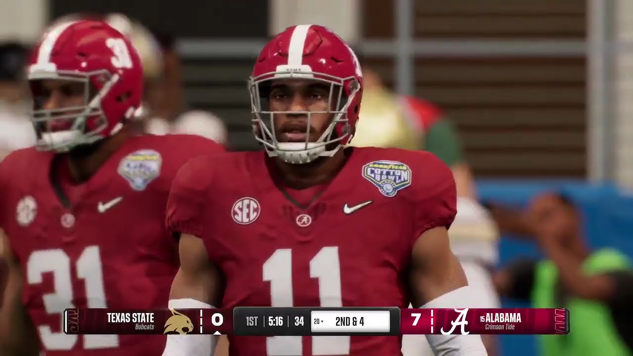 College Football Grand Bracket: 9 Texas State vs. 5 Alabama