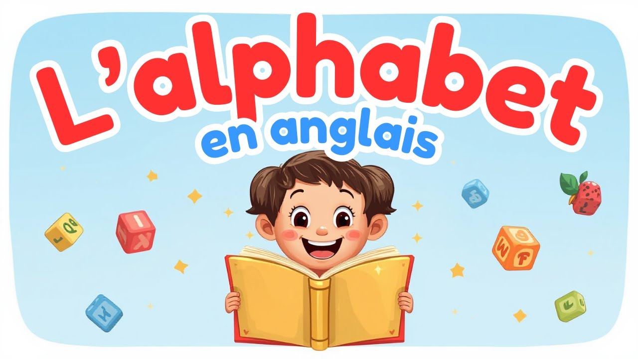 ABC, l'alphabet en anglais ! | Comptines et chansons pour bébés et enfants 🎈