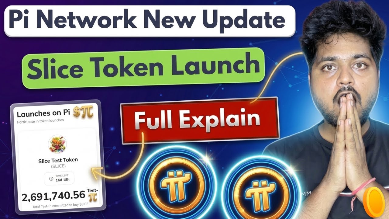 Pi Network New Update 🔥 SLICE Token Launch Full Explain | Pi Launchpad Update Today 🚀
