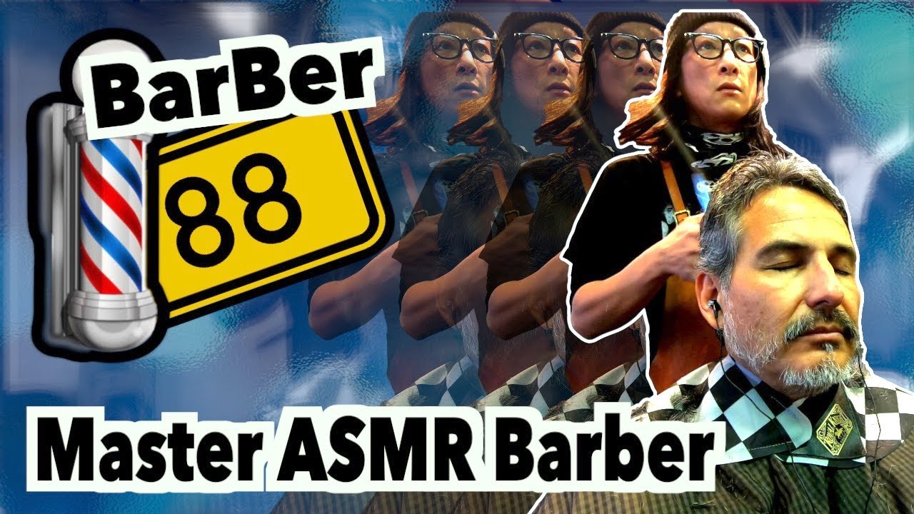 💈BarBer88 /ASMR - 3rd Visit - Shave, Ear Cleaning, Cut, Shampoo & Massage [4K] Tsu City, Japan