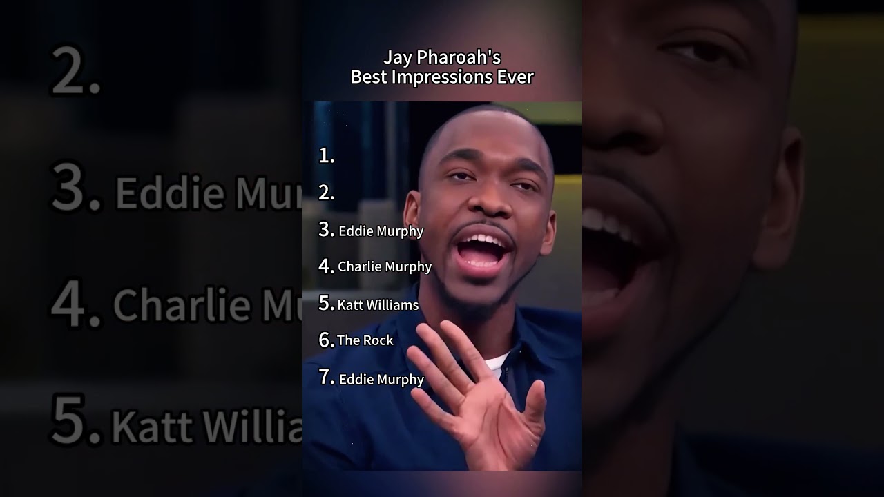 Jay Pharoah&rsquo;s best impressions ever #trending #viral #popculture #ranking #funniest #bestmoments