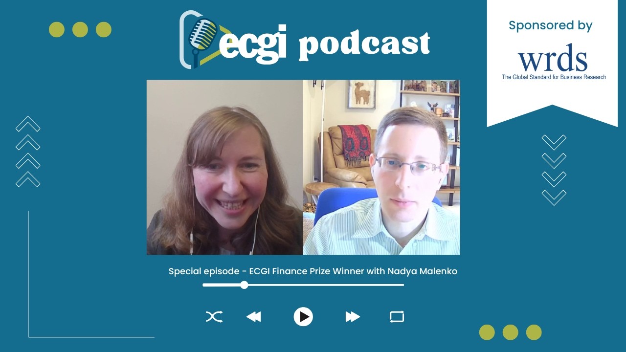 2026 ECGI Finance Prize Winners in Conversation with Nadya Malenko